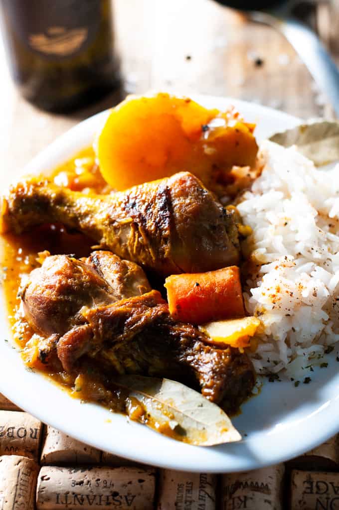 South African Chicken Stew - The Nomadic Cook